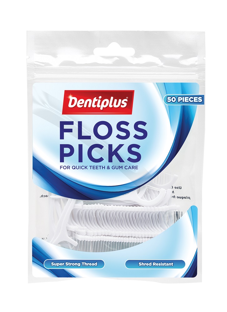 Dental Floss Picks 50 Pack - Click Image to Close