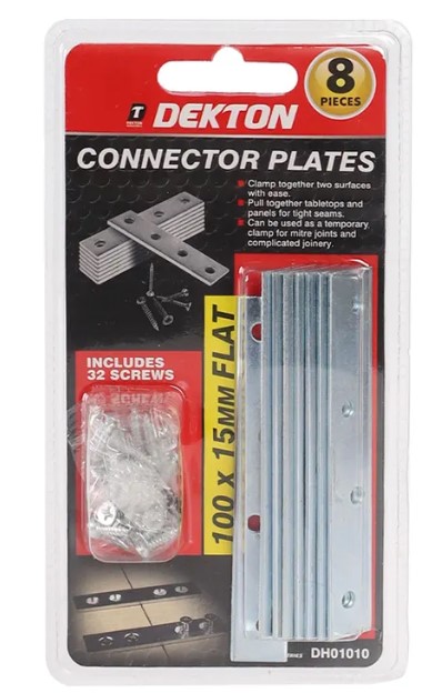 Dekton 8pcs Flat Connector - Click Image to Close