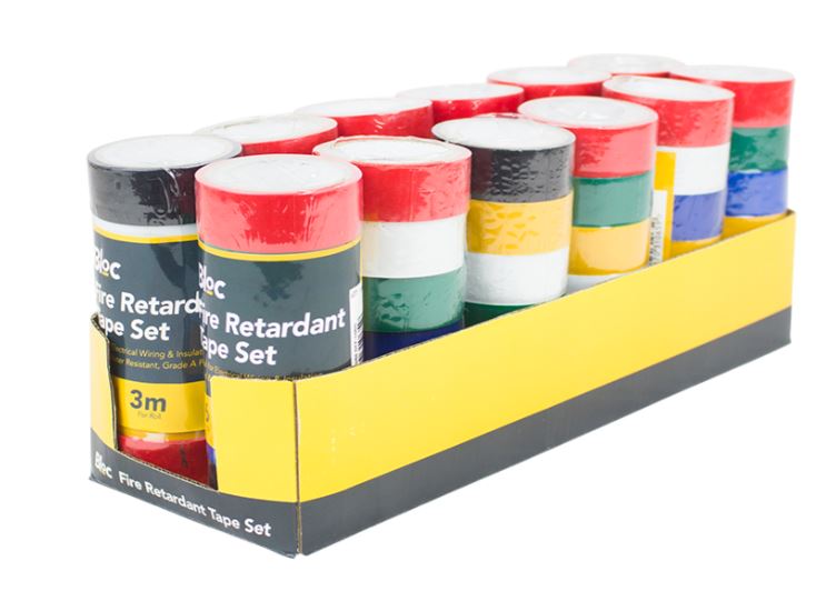 Fire Retardant Tape Set 6 Pack - Click Image to Close