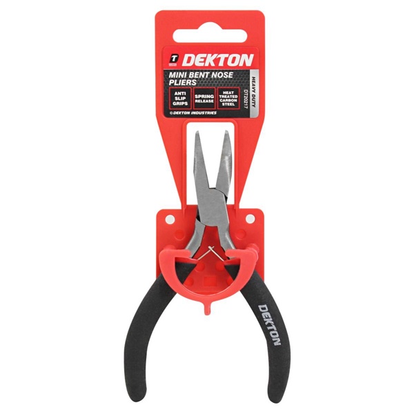 Dekton Mini Bent Nose Pliers - Click Image to Close