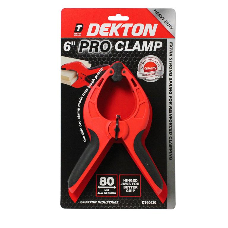 Dekton 6" Pro Clamp - Click Image to Close