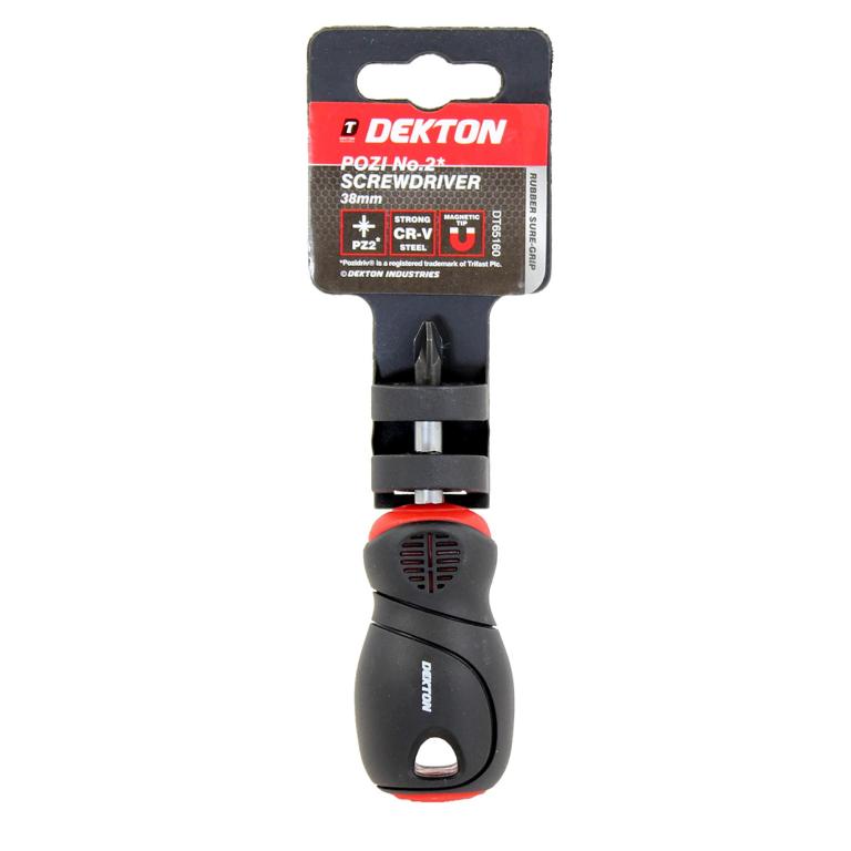 Dekton Pozi #2 Screwdriver 38mm - Click Image to Close
