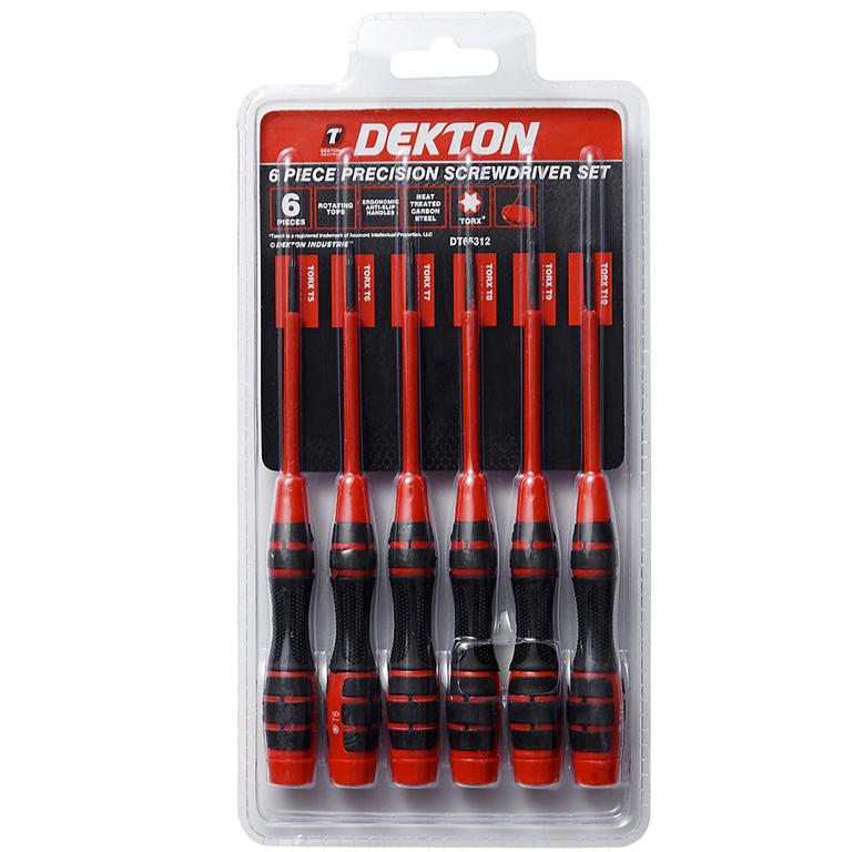 Dekton 6 Pack Precision Torx Set - Click Image to Close