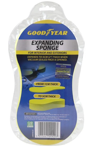 Goodyear Compressed Sponge - Click Image to Close