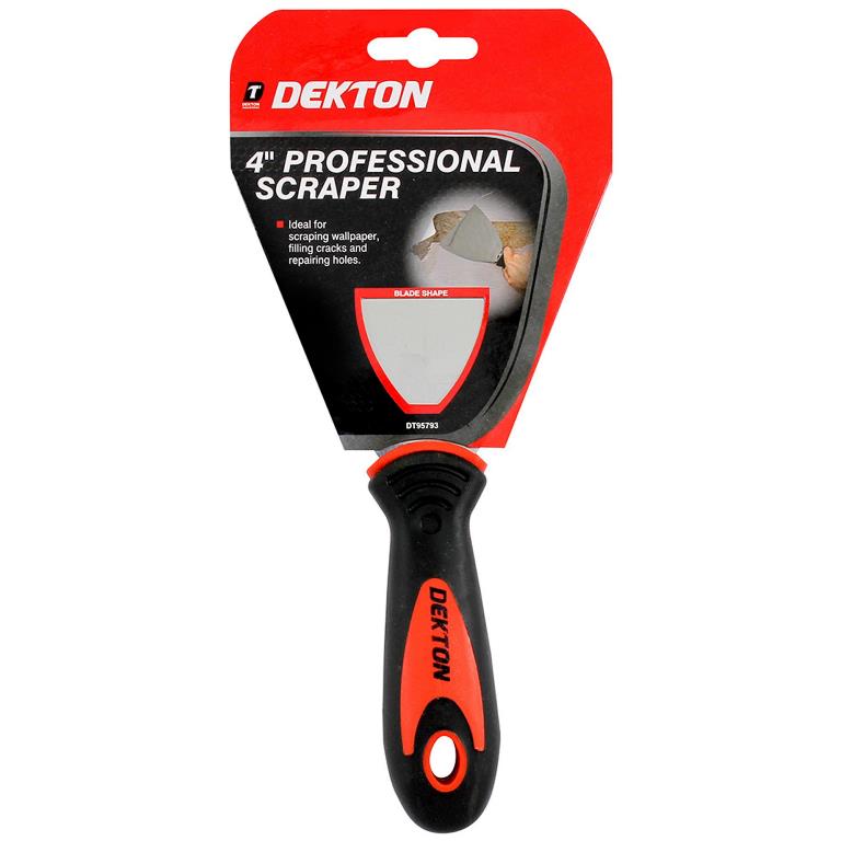 Dekton 4" Professional Scraper - Click Image to Close