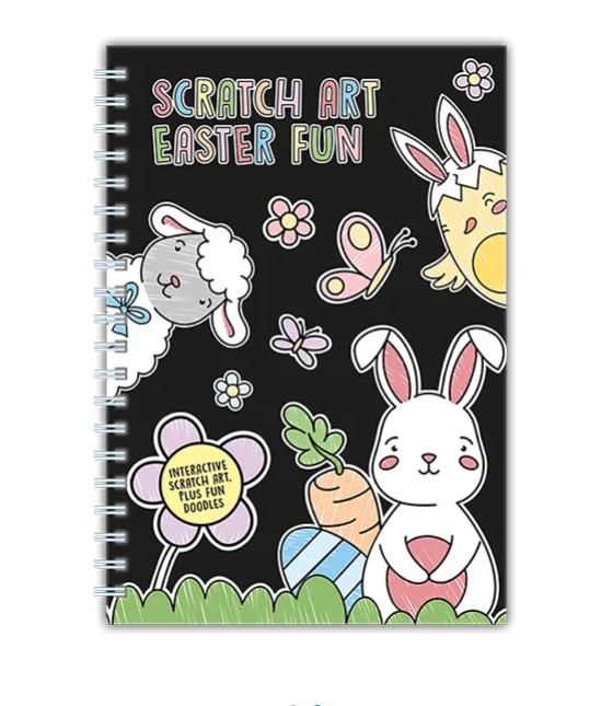 Easter Scratch Art Book - Click Image to Close