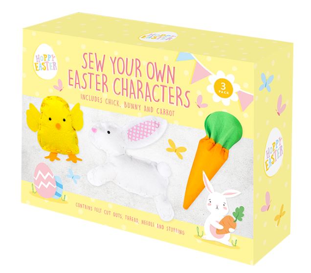 Sew Your Own Easter Characters 3 Pack - Click Image to Close