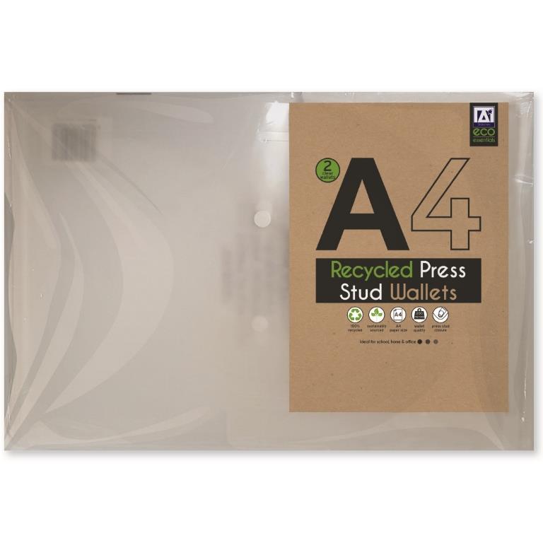 Stationery 2 A4 Carry Folders - Click Image to Close