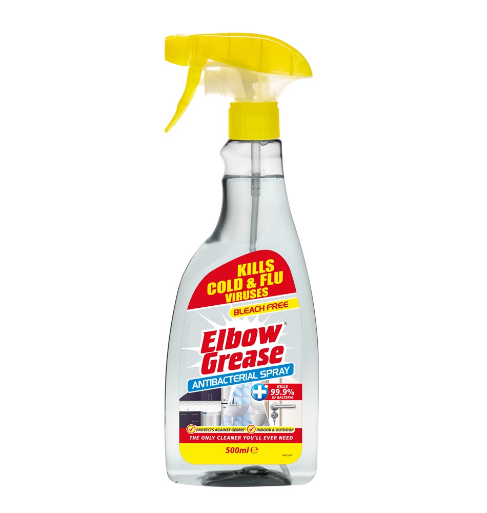 Elbow Grease Anti-Bacterial Spray 500ml - Click Image to Close