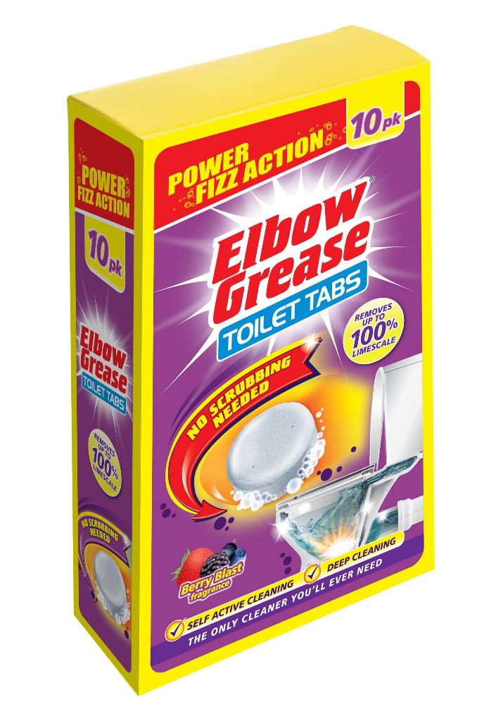 Elbow Grease Toilet Tablet 10 x 30g Berry - Click Image to Close
