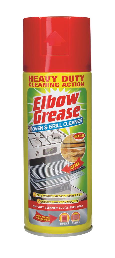 Elbow Grease Oven & Grill Heavy Duty Cleaner 400ml - Click Image to Close