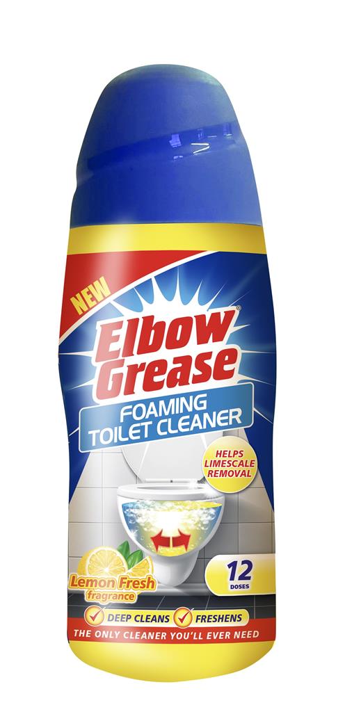Elbow Grease Foaming Toilet Cleaner Lemon Fresh 500g - Click Image to Close