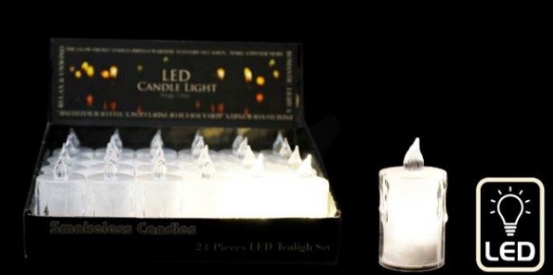 LED Drip Candle 3.8 x 8cm - Click Image to Close