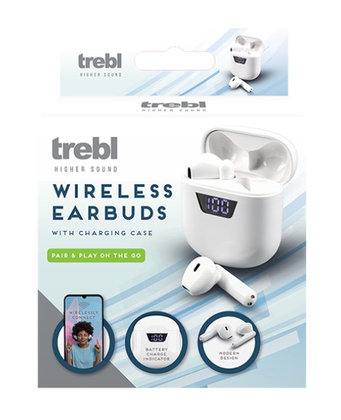 Wireless Earbuds with Charging Case - Click Image to Close