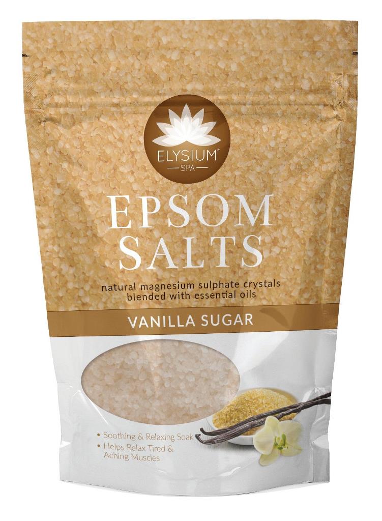 Elysium Spa Bath Salts Vanilla 450G - Click Image to Close