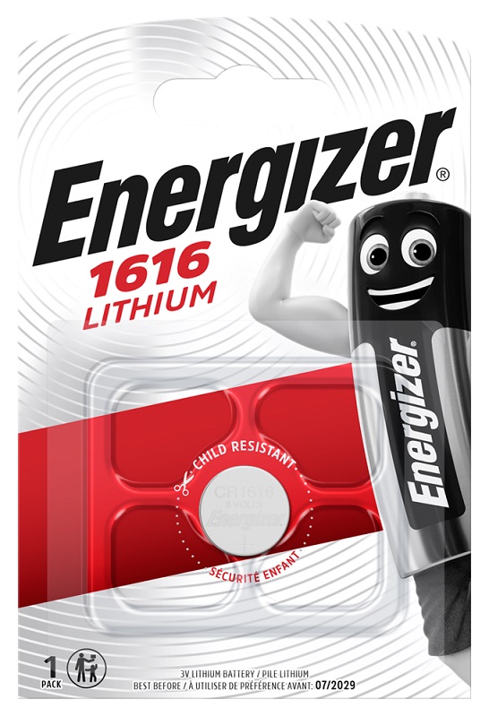Energizer CR1616 3V Lithium Batteries x10 - Click Image to Close