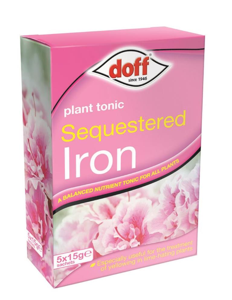 Doff Plant Tonic - Sequestered Iron 5 X 15G - Click Image to Close