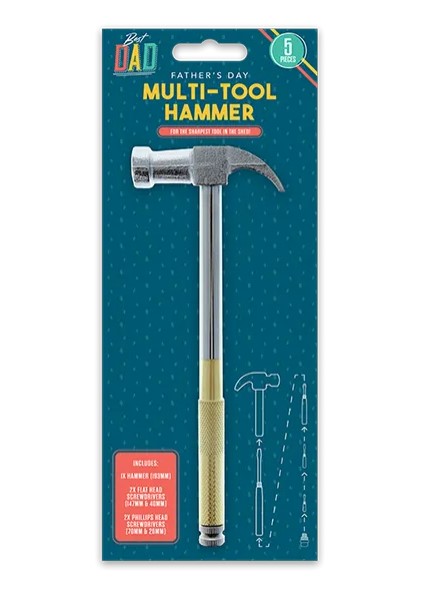 Dads Multi-Tool Hammer - Click Image to Close