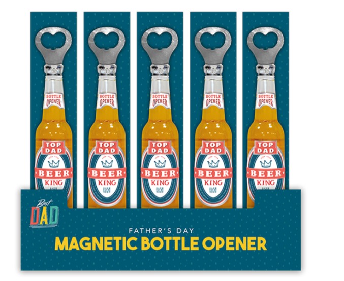 Father's Day Magnetic Bottle Opener - Click Image to Close