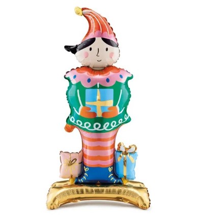 Christmas 34" Elf Airfill Foil Balloon - Click Image to Close