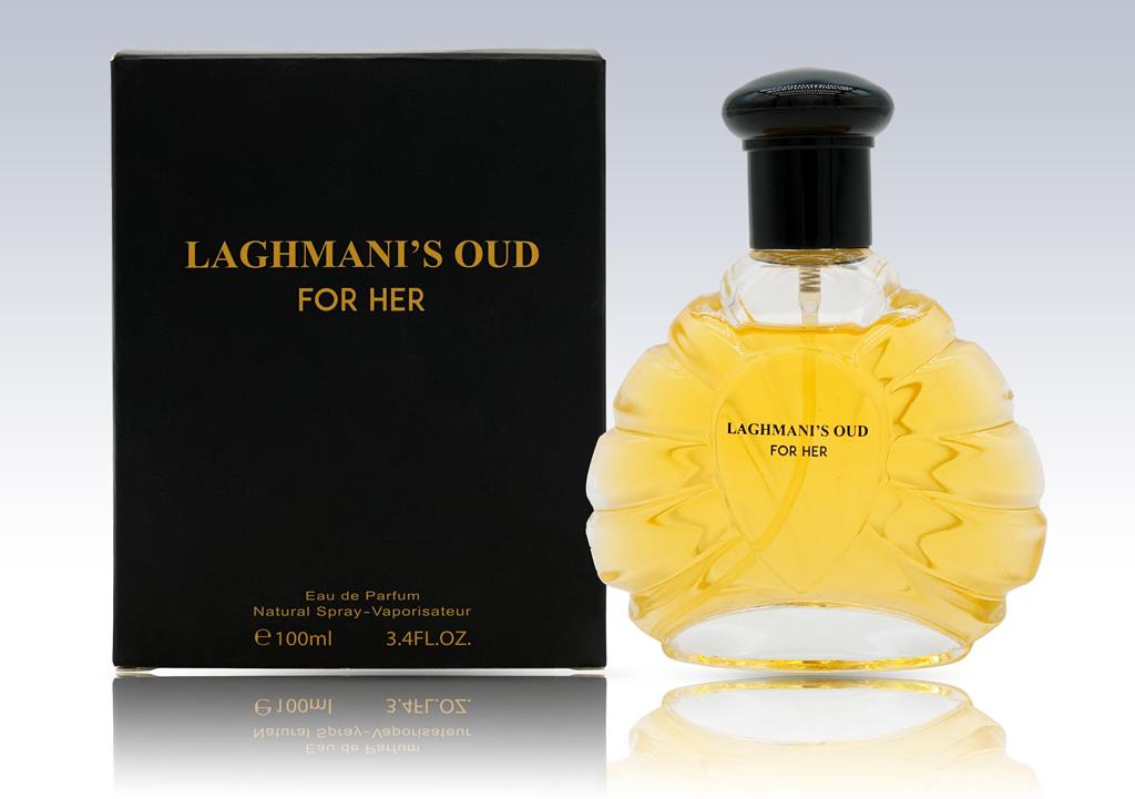 Laghmani's OUD For Her Black Pour Femme Perfume 100ml - Click Image to Close