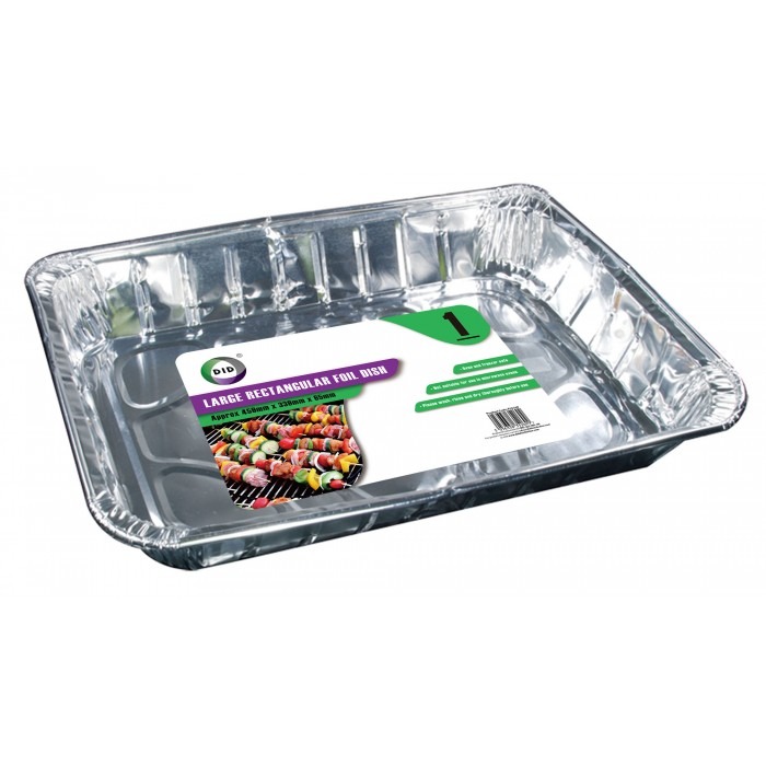 1Pc Large Rectangle Foil Dish 459mm X 338mm X 65mm - Click Image to Close