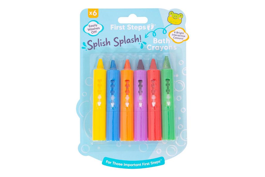 First Steps Bath Crayons 6 Pack - Click Image to Close