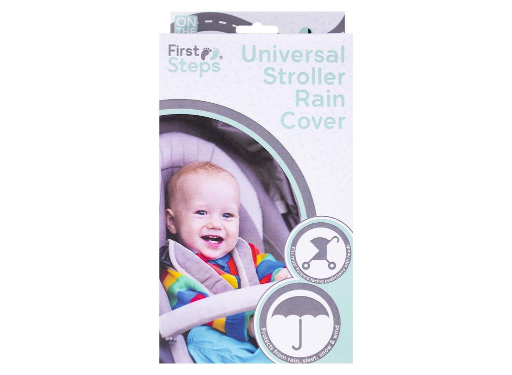 First Steps Universal Stroller Rain Cover - Click Image to Close