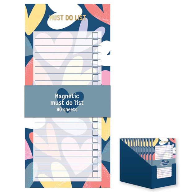 Magnetic To Do List X My Heart - Click Image to Close