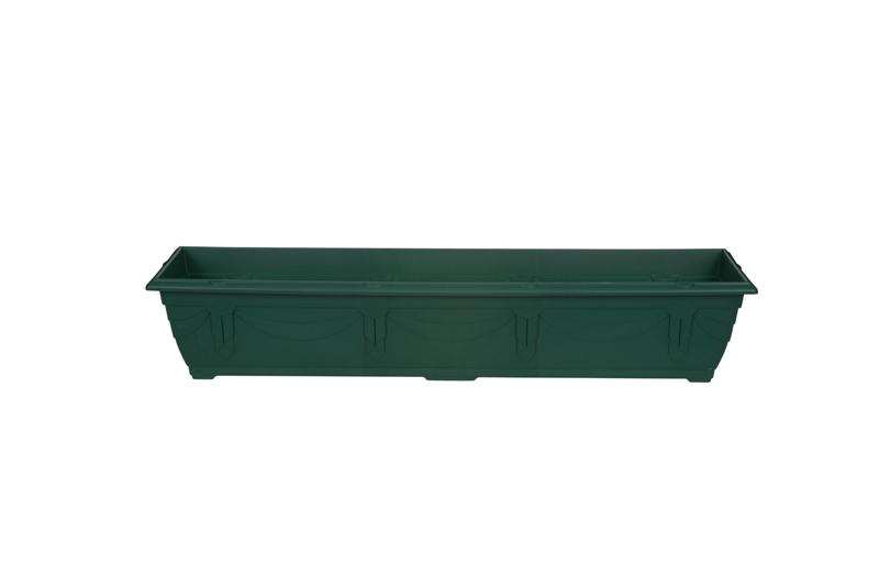 90cm Venetian Window Box - Forest Green - Click Image to Close