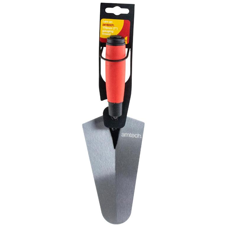 Amtech 7" Gauging Trowel Soft Grip - Click Image to Close