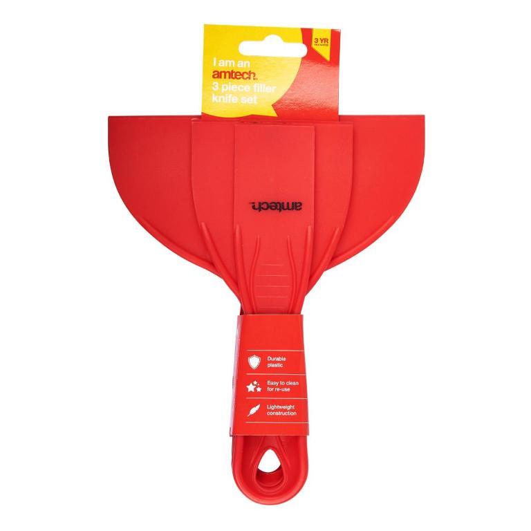 Amtech 3 Pack Filler Knife Set - Click Image to Close