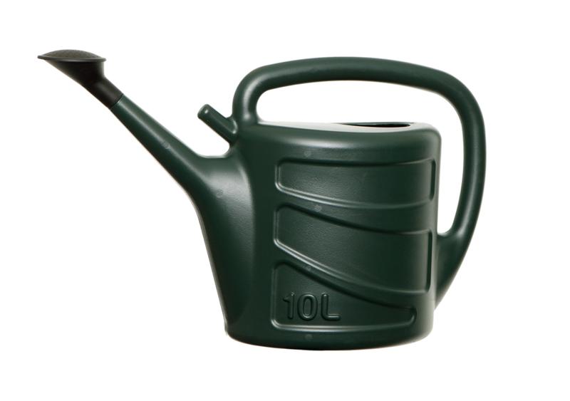 Whitefurze 10L Watering Can Green - Click Image to Close