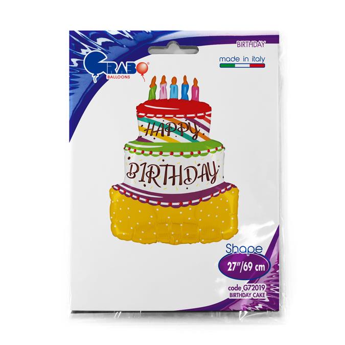 Birthday Cake - Single Pack - Click Image to Close