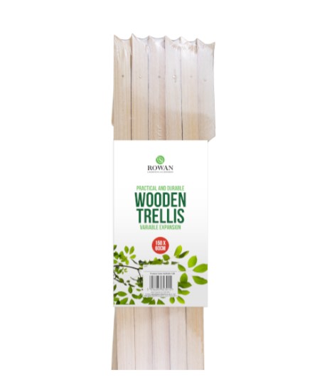 Wooden Trellis 1.5m x 60cm - Click Image to Close