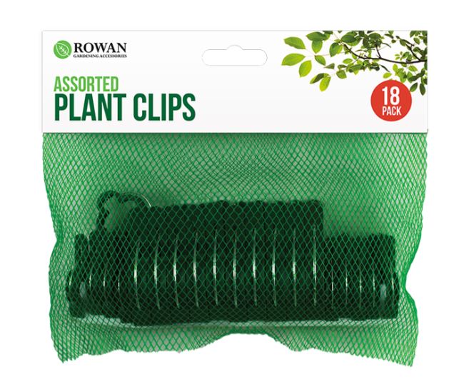 Assorted Plant Clips 18 Pack - Click Image to Close