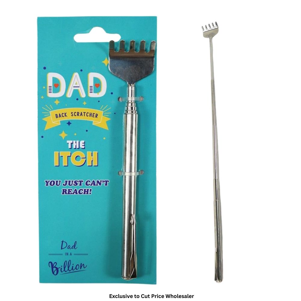 Dad In A Billion Extendable Back Scratcher for Dad - Click Image to Close