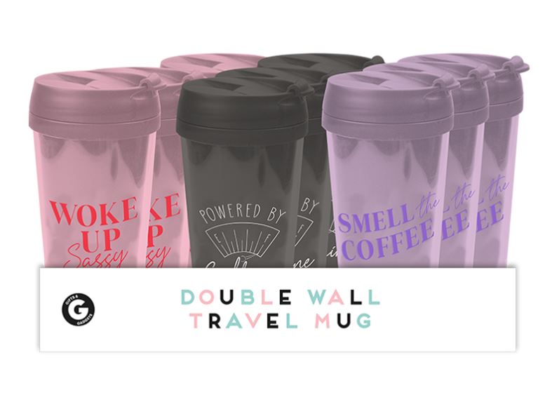 Novelty Double Wall Travel Mug - Click Image to Close
