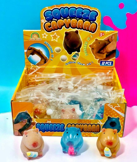 Stretch Squeeze Capybara - Click Image to Close