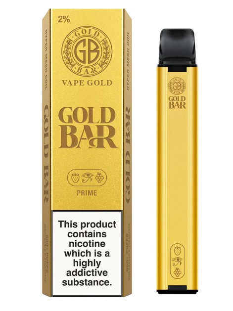 Gold Bar 600 Vape Prime - Click Image to Close