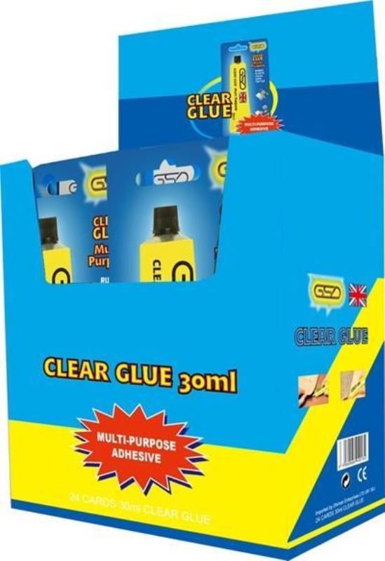 Gsd Multi-Purpose Clear Glue 30ml - Click Image to Close