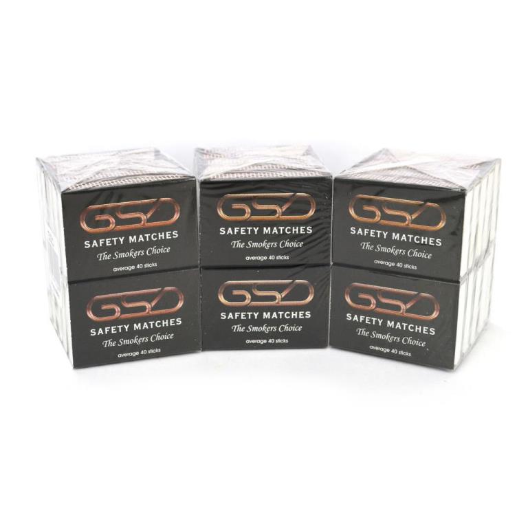 GSD Safety Matches 10 Pack X 10 - Click Image to Close