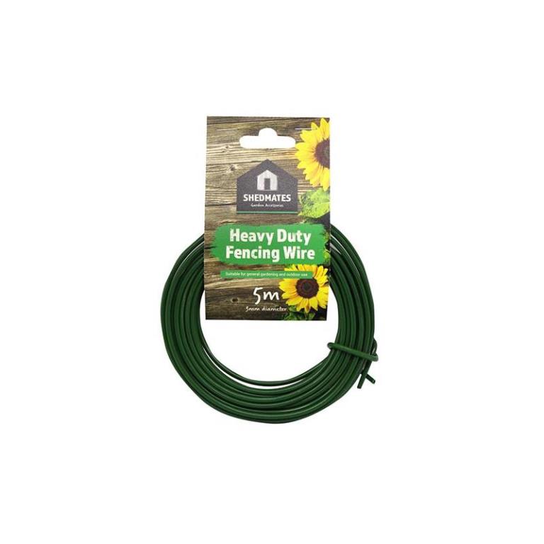 Garden Heavy Duty 3mm Fencing Wire 5M - Click Image to Close