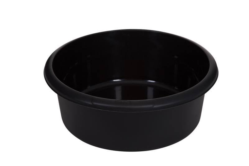 Whitefurze Large Round Bowl Black - Click Image to Close