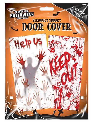 Halloween Scary Door Cover - Click Image to Close