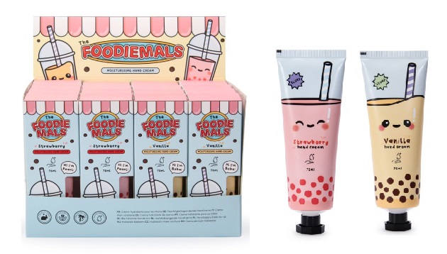 Foodiemals Bubble Tea Moisturising Hand Cream 75ml - Click Image to Close