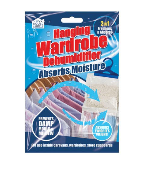 Hanging Wardrobe Dehumidifier - Click Image to Close