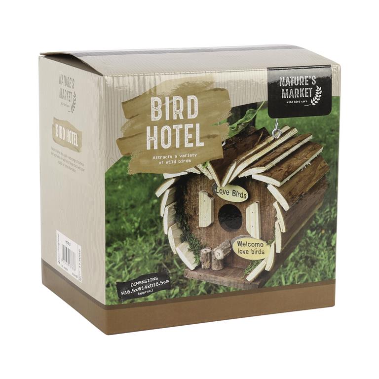 WOODEN BIRD HOTEL - Click Image to Close