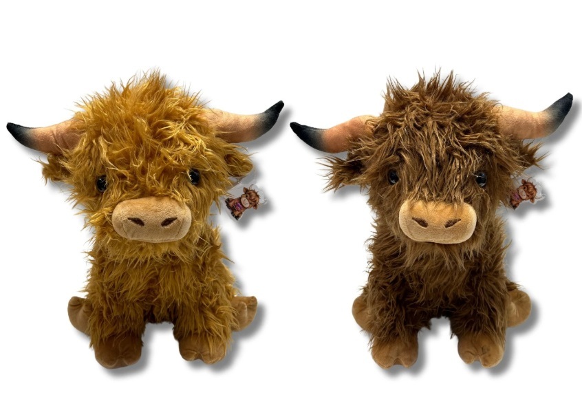 10" Hamish & Hetty Highland Cow - Click Image to Close