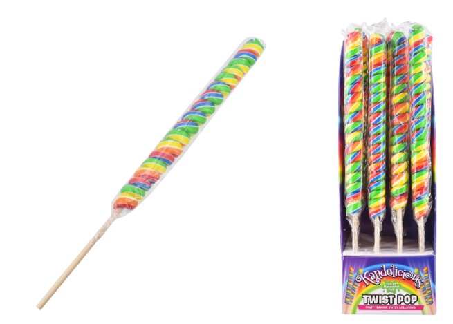 Twist Pop Rock Lolly 125g X 16 (IN STORE ONLY) - Click Image to Close